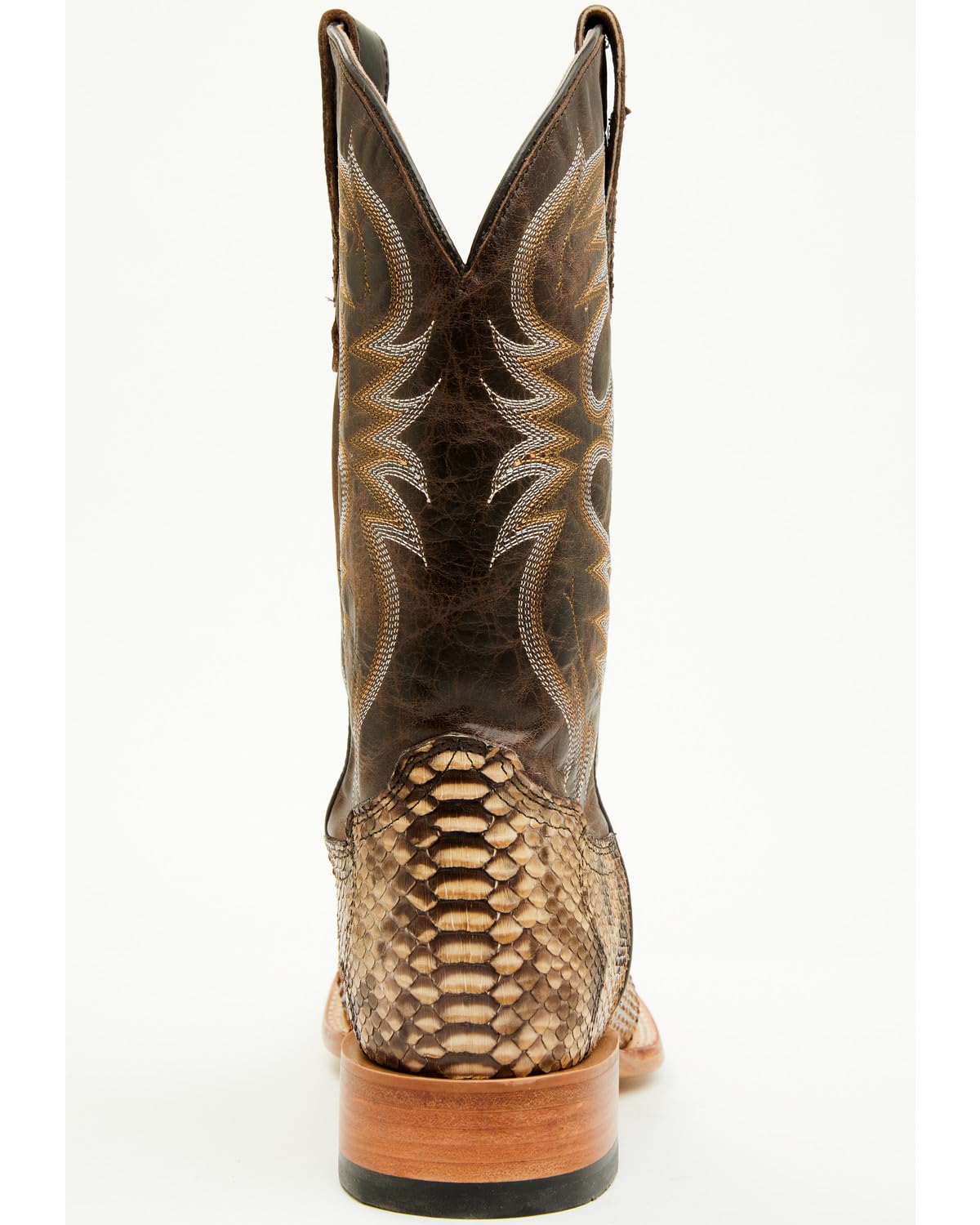 Cody James Men's Exotic Python Western Boot Broad Square Toe - Asr21-20 - Image 5