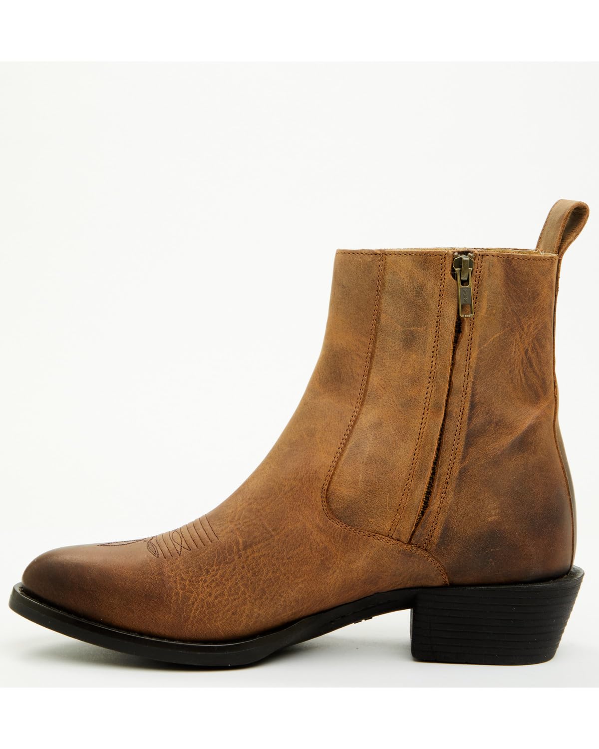Cody James Men's Larsen Western Ankle Boot Round Toe - Bcjsp25p8-1-Z - Image 4